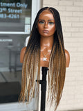 Small Knotless Ombre Wig