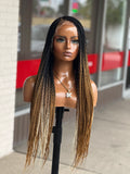 Small Knotless Ombre Wig